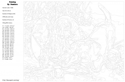 Картина по номерам, 40 x 50, KTMK-17606