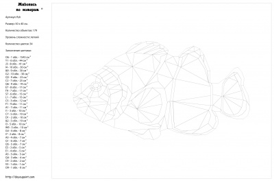 Картина по номерам, 40 x 50, PA185