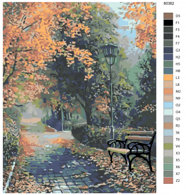 Картина по номерам, 48 x 60, KTMK-80362