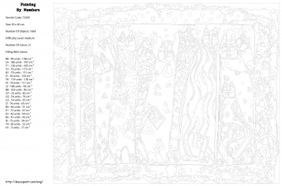 Картина по номерам, 40 x 50, KTMK-72420