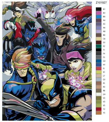 Картина по номерам, 75 x 100, Z101927