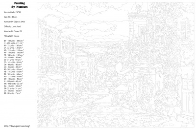 Картина по номерам, 40 x 50, KTMK-23758