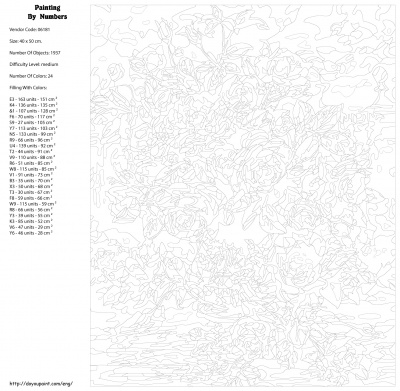 Картина по номерам, 40 x 50, KTMK-06181
