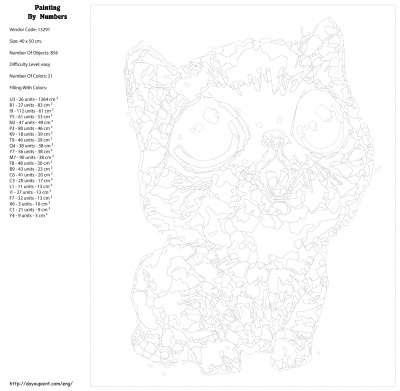 Картина по номерам, 40 x 50, KTMK-13291