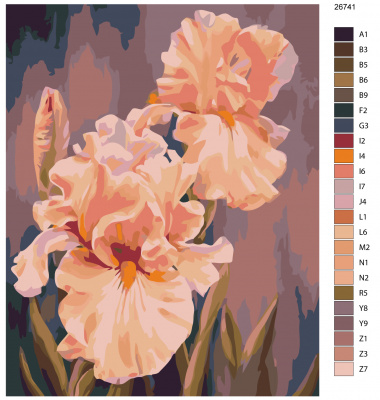 Картина по номерам, 80 x 100, KTMK-26741