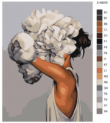 Картина по номерам, 75 x 100, Z-AB255