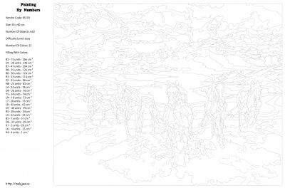 Картина по номерам, 40 x 50, KTMK-85105