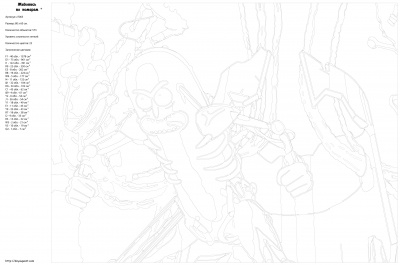 Картина по номерам, 30 x 40, z70651