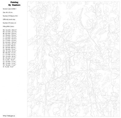Картина по номерам, 40 x 50, KTMK-63908-1