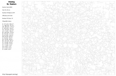 Картина по номерам, 40 x 50, KTMK-46902