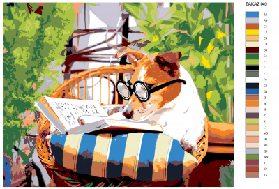 Картина по номерам, 100 x 125, ZAKAZ140