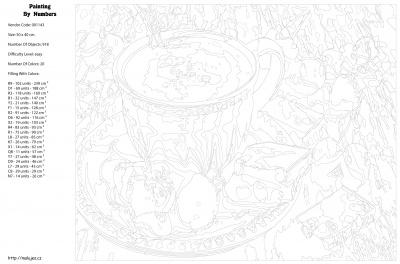 Картина по номерам, 40 x 50, KTMK-001143