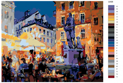 Картина по номерам, 48 x 60, UA06