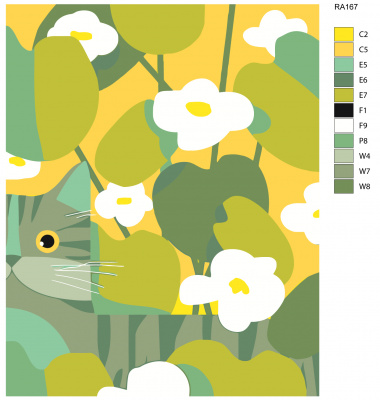 Картина по номерам, 72 x 90, RA167