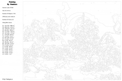 Картина по номерам, 40 x 50, KTMK-977081