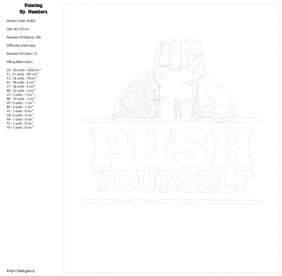 Картина по номерам, 40 x 50, KTMK-47402