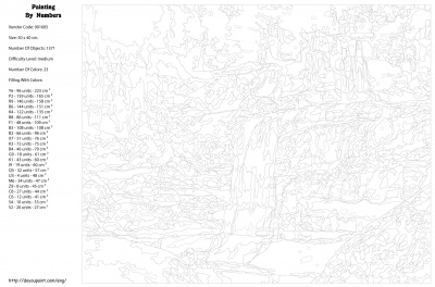 Картина по номерам, 40 x 50, KTMK-901605