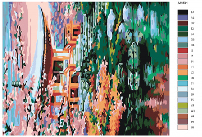 Картина по номерам, 40 x 50, ARTH-AH331