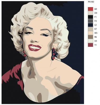 Картина по номерам, 48 x 60, PA160