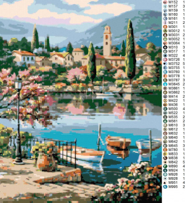 Картина мозайкой, 40 x 50, MP-RA132