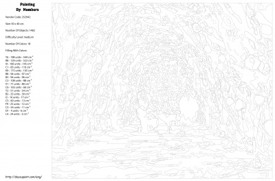 Картина по номерам, 40 x 50, KTMK-252942