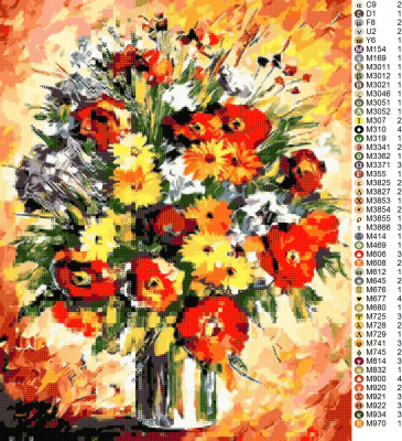Картина мозайкой, 40 x 50, MP-LA30