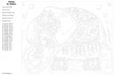 Картина по номерам, 40 x 50, KTMK-33086