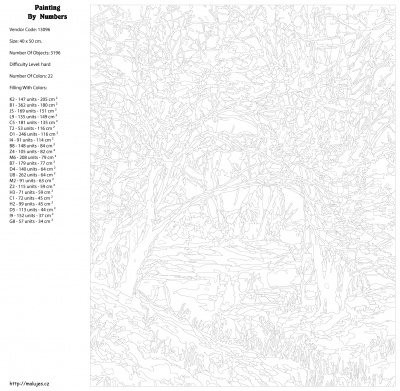 Картина по номерам, 40 x 50, KTMK-13096