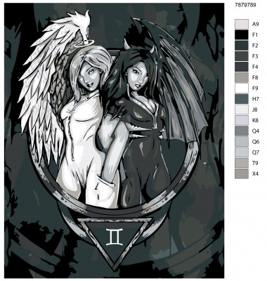 Картина по номерам, 100 x 125, KTMK-7879789