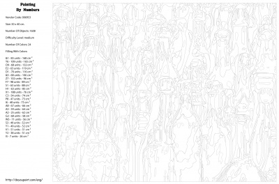 Картина по номерам, 40 x 50, KTMK-006953