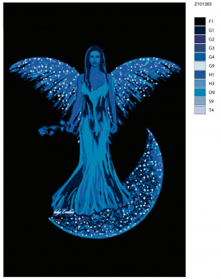 Картина по номерам, 100 x 150, Z101383