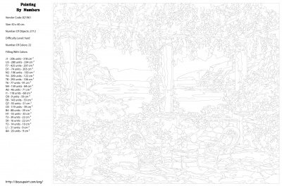 Картина по номерам, 40 x 50, KTMK-821961