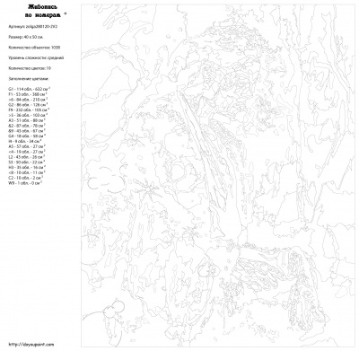 Картина по номерам, 40 x 50, zolga280120-2V2