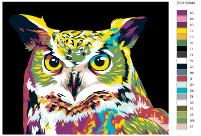 Картина по номерам, 100 x 125, Z-Z101100944