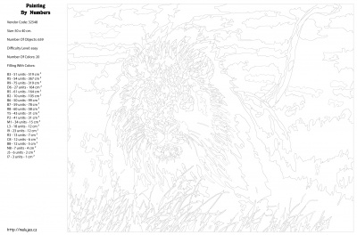 Картина по номерам, 40 x 50, KTMK-32548