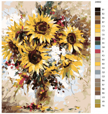 Картина по номерам, 48 x 60, KTMK-24662