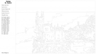 Картина по номерам, 40 x 60, KTMK-CH50