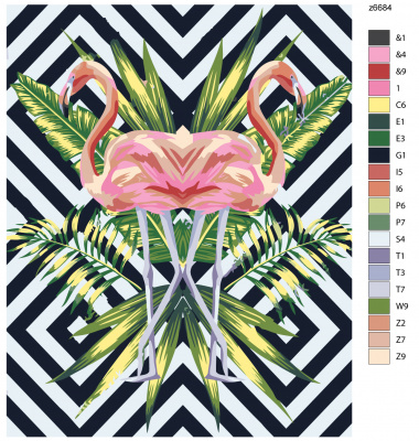 Картина по номерам, 72 x 90, z66841