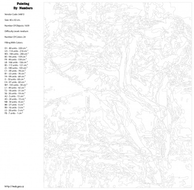 Картина по номерам, 40 x 50, KTMK-54872