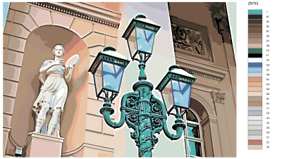 Картина по номерам, 60 x 90, Z-Z9753