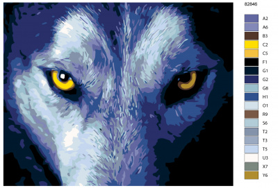 Картина по номерам, 100 x 125, KTMK-82846