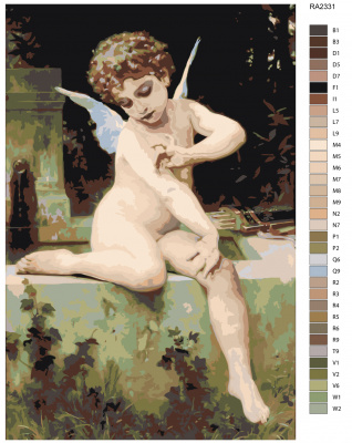 Картина по номерам, 48 x 72, RA233