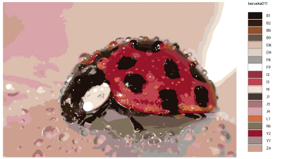 Картина по номерам, 100 x 150, KTMK-beruska012