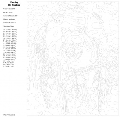 Картина по номерам, 40 x 50, KTMK-20868