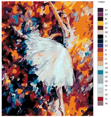 Картина по номерам, 48 x 60, KTMK-115001
