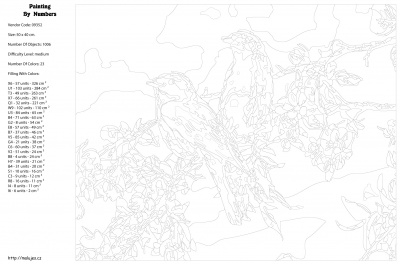 Картина по номерам, 40 x 50, KTMK-09352