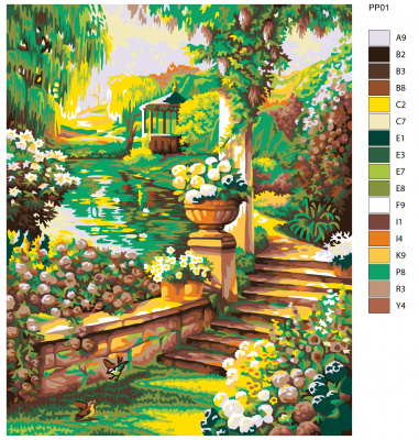 Картина по номерам, 60 x 75, PP01