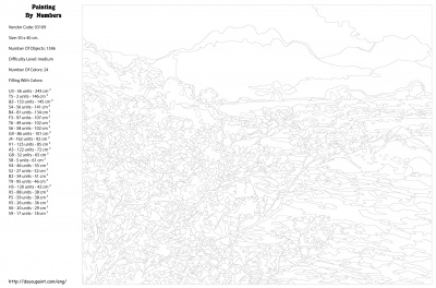 Картина по номерам, 40 x 50, KTMK-03109