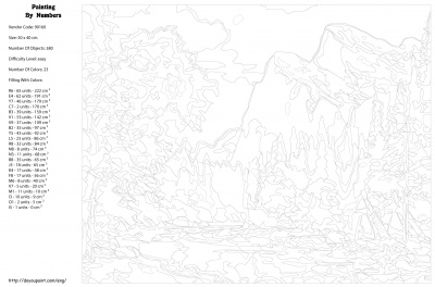 Картина по номерам, 40 x 50, KTMK-90160