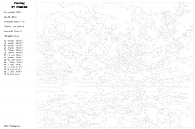 Картина по номерам, 40 x 50, KTMK-55399